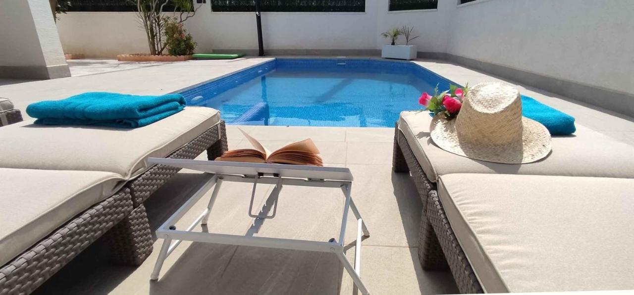 Casa Soleada Piscina Climatizada Y Privada Villa Santiago De La Ribera Dış mekan fotoğraf