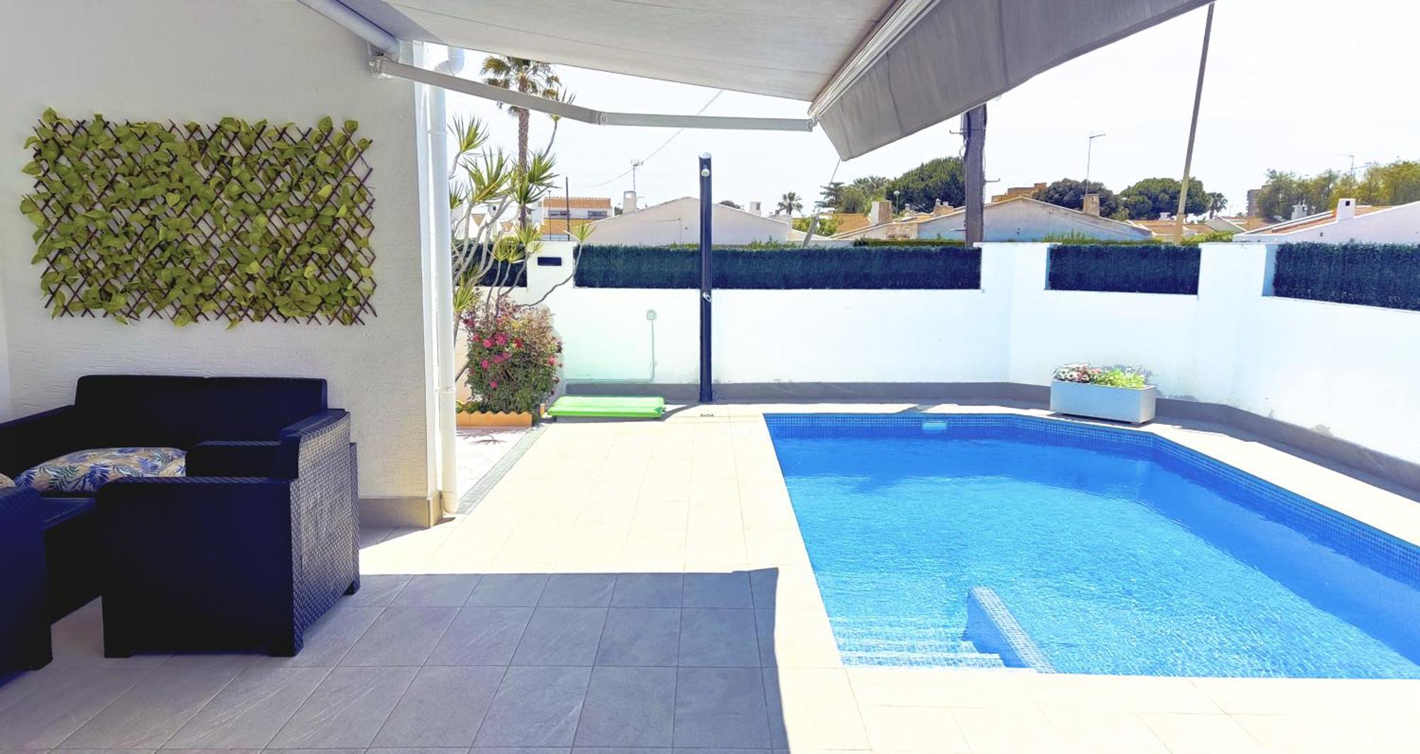 Casa Soleada Piscina Climatizada Y Privada Villa Santiago De La Ribera Dış mekan fotoğraf