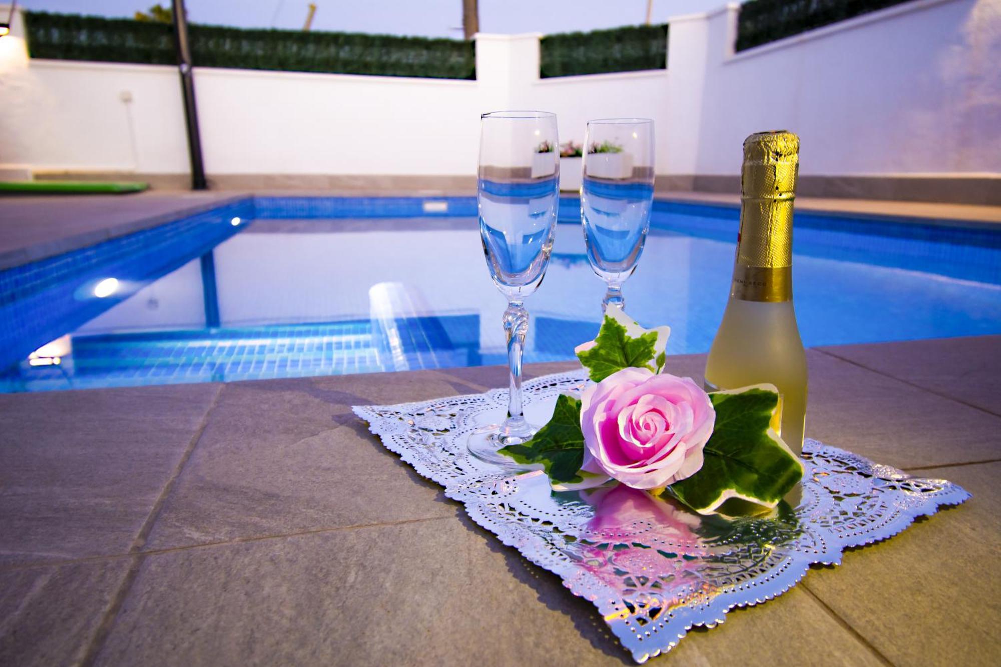 Casa Soleada Piscina Climatizada Y Privada Villa Santiago De La Ribera Dış mekan fotoğraf